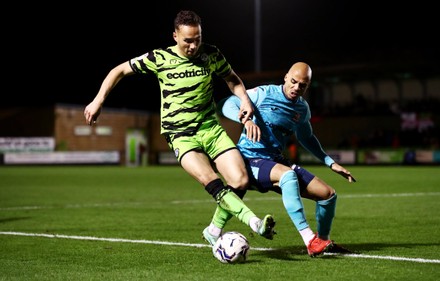 Forest Green Rovers v Exeter City, EFL Sky Bet League Two, Football, The Fully Charged New Lawn, Nailsworth, UK - 04 Jan 2022