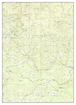 Usa Timeless Maps Greenhorn Oregon - Shutterstock 12694284a