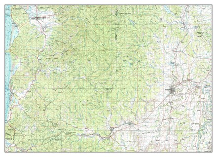 Usa Timeless Maps Yamhill River Oregon Editorial Stock Photo - Stock