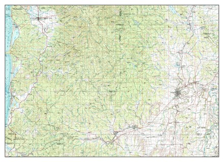 Usa Timeless Maps Yamhill River Oregon Editorial Stock Photo - Stock