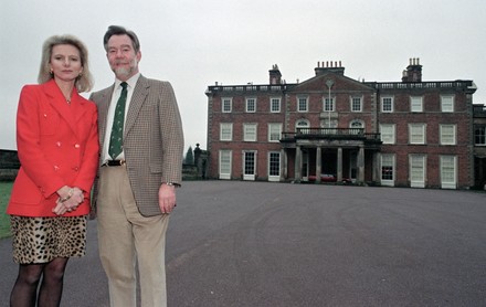 Richard Bridgeman, 7th Earl of Bradford and Lady Bradford [Joanne Miller] at Weston Park, Staffordshire, UK - 18 Jan 1996