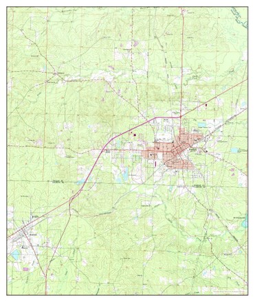 Usa Timeless Maps Fordyce Arkansas Map Editorial Stock Photo - Stock ...