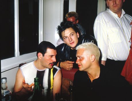 Queen 'It's a Kind of Magic' party aboard the  boat 'Italie', Montreux, Switzerland - 10 May 1988