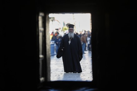 Orthodox Christmas Procession Bethlehem 2022 Orthodox Clergy Walk Procession Church Nativity Editorial Stock Photo -  Stock Image | Shutterstock