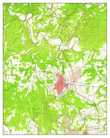 Usa Timeless Maps Bonne Terre Missouri Editorial Stock Photo - Stock ...