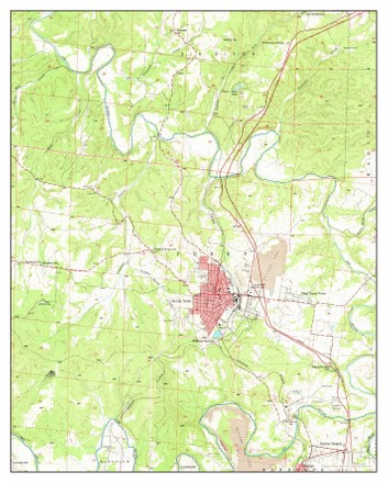 Usa Timeless Maps Bonne Terre Missouri Editorial Stock Photo - Stock ...