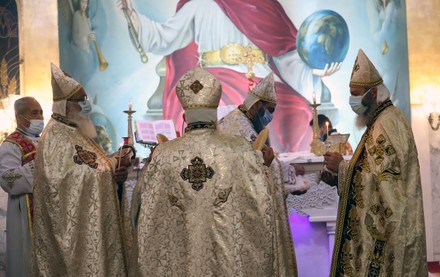 When Is The Coptic Orthodox Christmas 2022 Coptic Priests Pray During Orthodox Christmas Editorial Stock Photo - Stock  Image | Shutterstock | Shutterstock Editorial