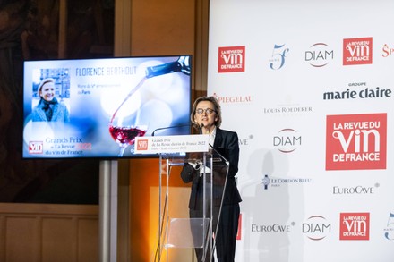 La Revue du Vin de France Award ceremony, Paris, France - 06 Jan 2022