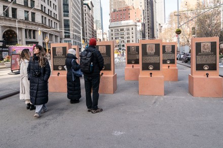 The Daily Show Monuments for Heroes of the Freedomsurrection, New York, United States - 06 Jan 2022