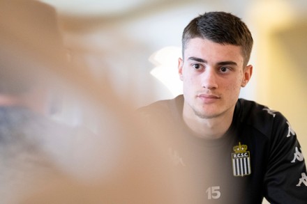 Charlerois Anthony Descotte Pictured During Training Editorial Stock