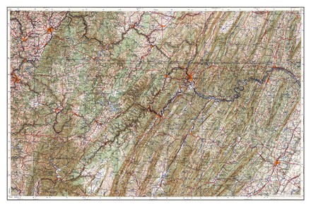 Usa Timeless Maps Cumberland Maryland Map Editorial Stock Photo - Stock ...