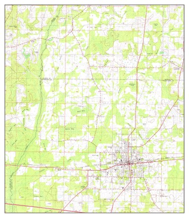 Usa Timeless Maps Chipley Florida - Shutterstock 12731599a 