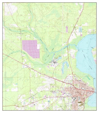 Usa Timeless Maps Palatka Florida Map Editorial Stock Photo - Stock ...