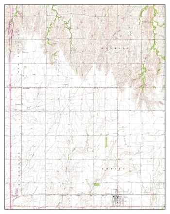 Usa Timeless Maps Galva Kansas Map Editorial Stock Photo - Stock Image ...