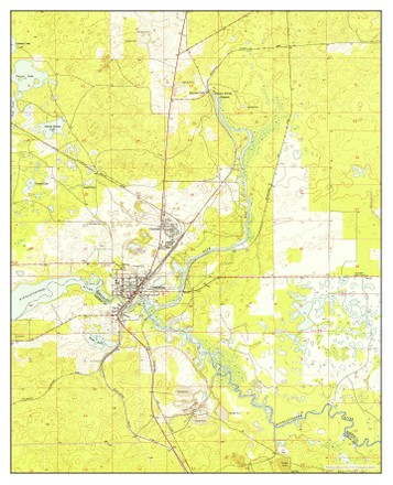 Usa Timeless Maps Dunnellon Florida - Shutterstock 12736468a 