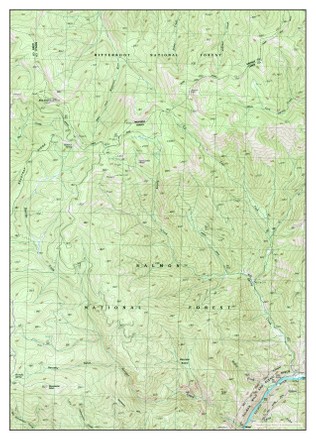 Usa Timeless Maps Shoup Idaho Map Editorial Stock Photo - Stock Image ...