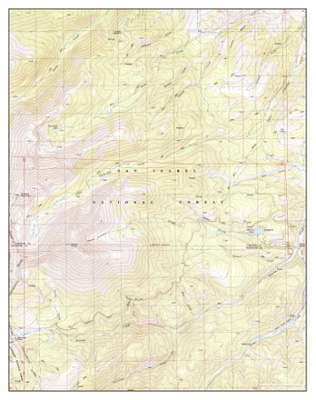 Usa Timeless Maps Mount Ouray Colorado Editorial Stock Photo - Stock 