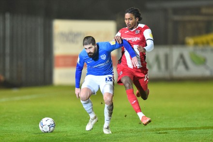 Kieron Freeman 13 Portsmouth Battles Possession Editorial Stock Photo ...