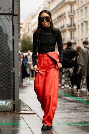 Street Style, Spring/Summer 2022, Paris Fashion Week, France - 24 Sep 2019