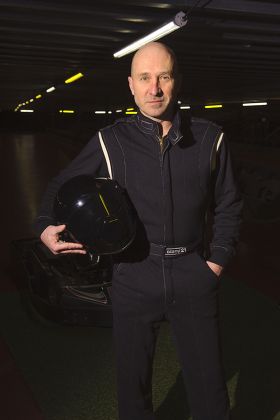 Perry McCarthy launches TeamSport, the UK's first eco Kart track, London, Britain - 26 Jan 2011