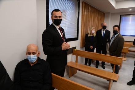 Netanyahu in Court against Olmert in Israel, Tel Aviv - 10 Jan 2022