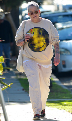 Exclusive - Actress Lori Petty out and about, Venice, Los Angeles, California, USA - 10 Jan 2022