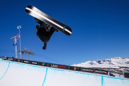 Switzerland Laax Snowboard World Cup Halfpipe Shaun White - 13 Jan 2022