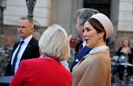 Danish Royal Family depart parliament, Christiansborg Palace, Copenhagen, Denmark - 14 Jan 2022