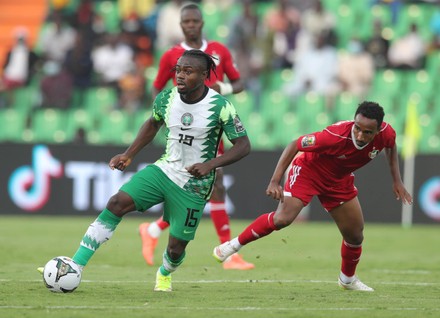 Moses Simon Nigeria Challenged By Mustafa Editorial Stock Photo - Stock ...