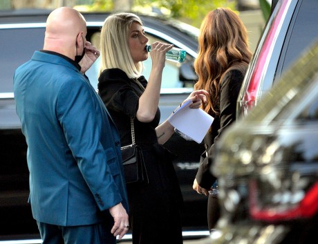 Family and friends arrive for funeral of Bob Saget, Los Angeles, California, USA - 14 Jan 2022