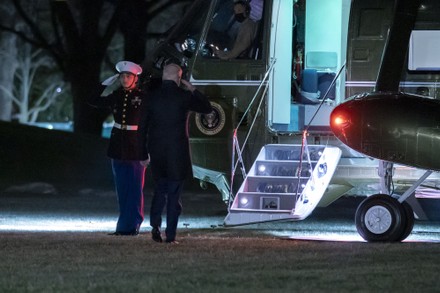 Biden Departs South Lawn for Delaware, Washington, District of Columbia, United States - 14 Jan 2022