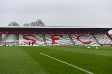 Stevenage Vs Sutton United, Sky Bet EFL League 2, Football, The Lamex ...