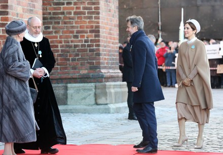 Denmark celebrates 50th throne jubilee of Queen Margrethe II, Roeskilde - 14 Jan 2022
