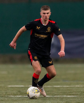 Rangers B Team Forward Arron Lyall Editorial Stock Photo - Stock Image ...