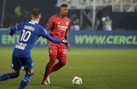 French football Ligue 1 match ESTAC Troyes vs Olympique Lyonnais (Lyon), Stade de L'Aube, Troyes, France - 16 Jan 2022