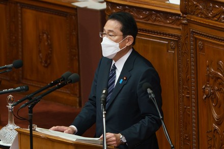 Japanese politics, Japan - 17 Jan 2022
