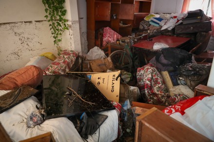 Flooded houses and hundreds affected, aftermath of the flood in ...