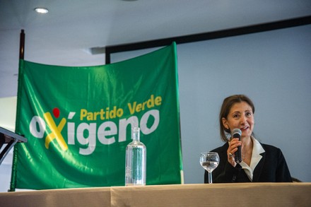 Ingrid Betancourt Announces Candidacy For Presidential Race, Bogota, Colombia - 18 Jan 2022