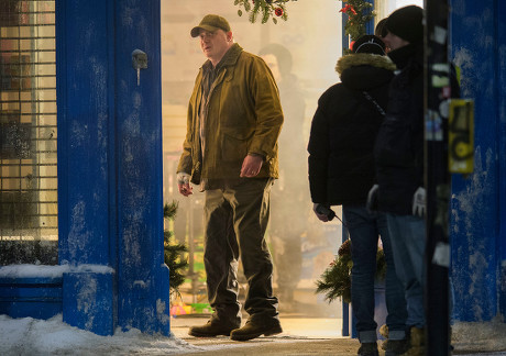 Exclusive - Brendan Fraser filming dramatic 'Batgirl' scenes as supervillain Firefly, Glasgow, Scotland, UK - 19 Jan 2022