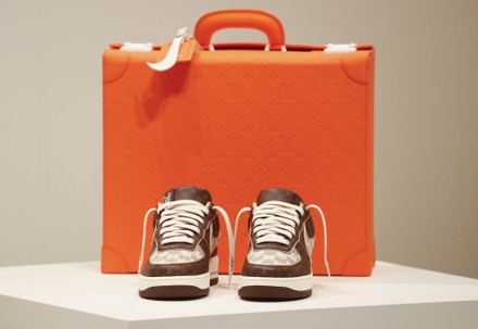 Louis Vuitton Nike Expression Air Force Editorial Stock Photo - Stock Image