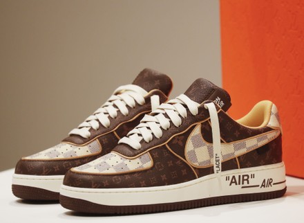 Louis Vuitton Nike Expression Air Force Editorial Stock Photo - Stock Image
