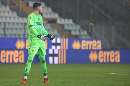 Federico Ravaglia Frosinone Calcio Celebrates Victory Editorial Stock ...