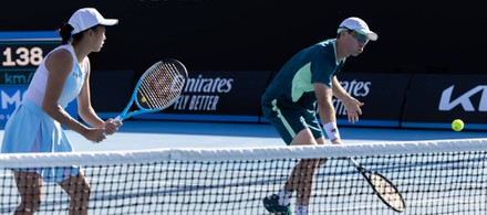 Australia Melbourne Tennis Australian Open Mixed Doubles First Round - 22 Jan 2022