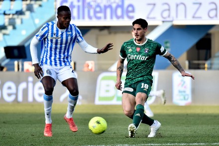 The referee Giovanni Ayroldi during SPAL vs AC Pisa, Italian