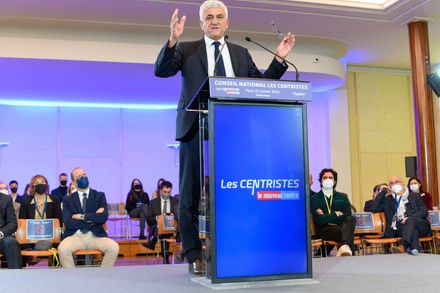 Centrists Party National Council, Paris, France - 22 Jan 2022