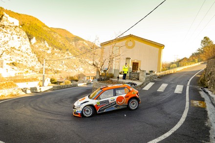 Rally 2022 WRC World Rally Car Championship, 90th edition of the Monte Carlo rally, Monaco, Monaco, Principality of Monaco - 23 Jan 2022
