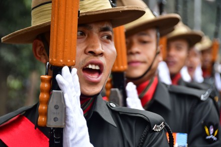 Indian Army Performs Full Dress Rehearsal Editorial Stock Photo - Stock  Image