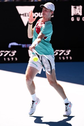 Denis Shapovalov During His Quarterfinal Match Editorial Stock Photo ...