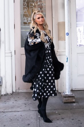 Paris Hilton Sighting in NYC, USA - 24 Jan 2022