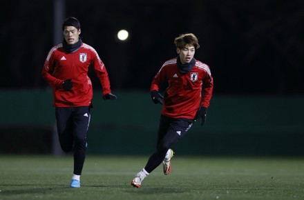 Football/Soccer: Japan National team training session, - 24 Jan 2022